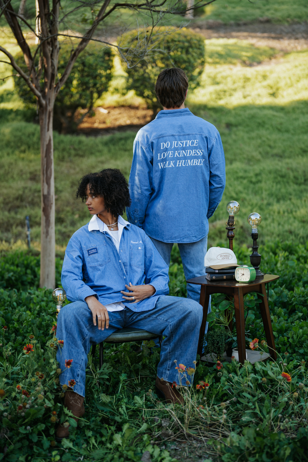 Eternal Mindset Denim Shirt
