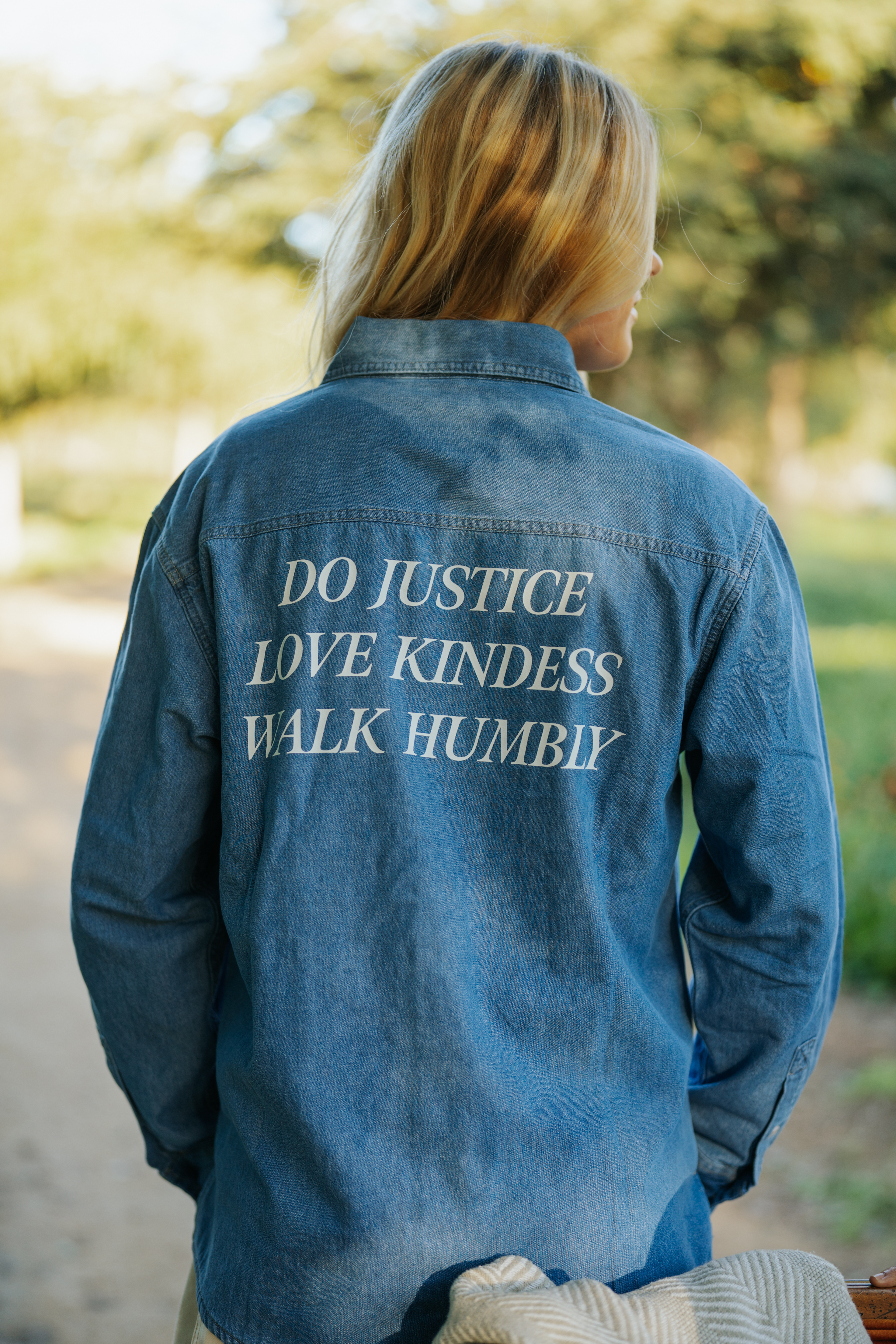 Eternal Mindset Denim Shirt